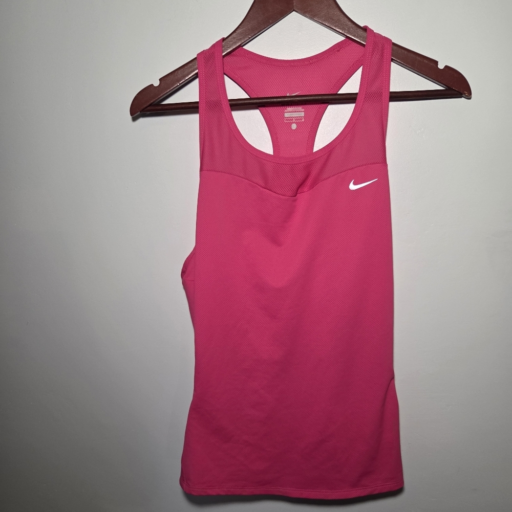 Nike Dri-FIT Bright Pink Athletic Tank